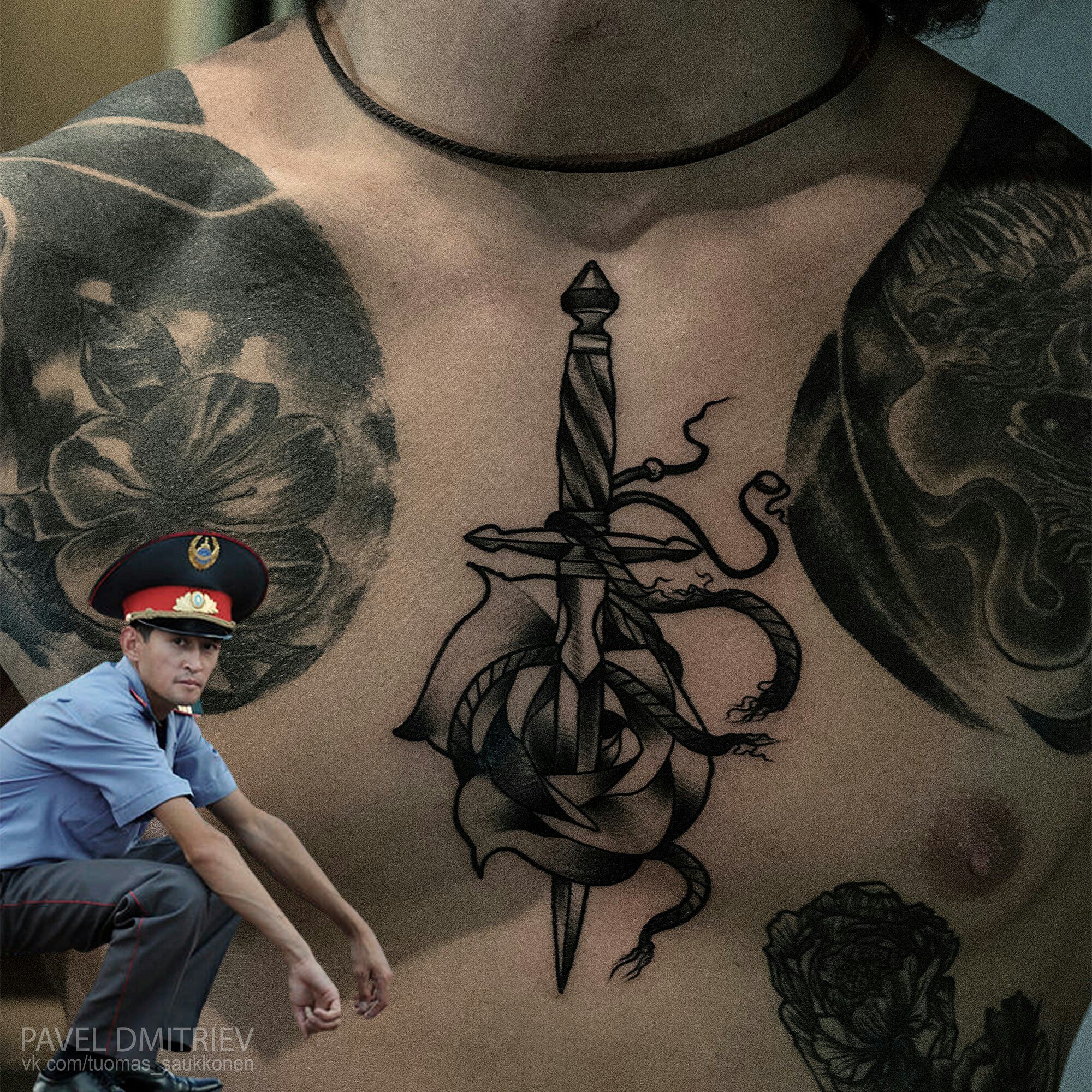 Павел Абраменков Татуировки